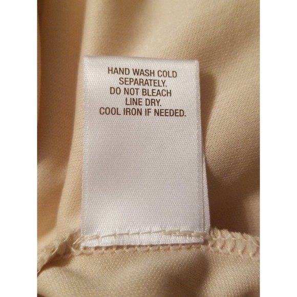 Dressbarn CB Established 1962 Size 14 White Beige Floral Lace Sleeveless Dress - Picture 7 of 7